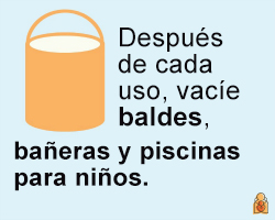 Empty buckets after each use - HealthyChildren.org