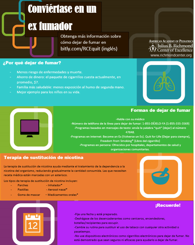 Become a Quitter - AAP Infographic