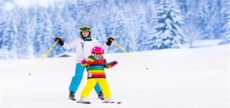 skiing