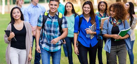Group of adolescents