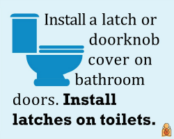 Install latches on toilets - HealthyChildren.org 